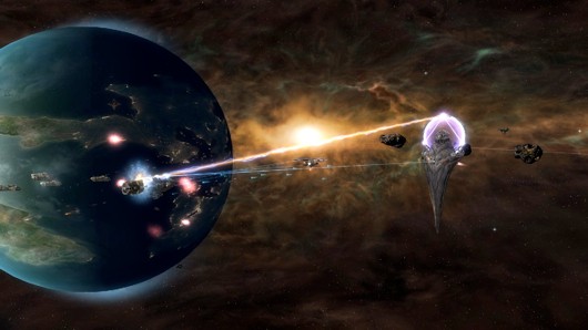 Sins of a Solar Empire: Rebellion warps in first screens, Game Crazy