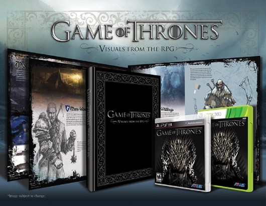 Game of Thrones pre-order includes hardbound art book, hard winter, Game Crazy