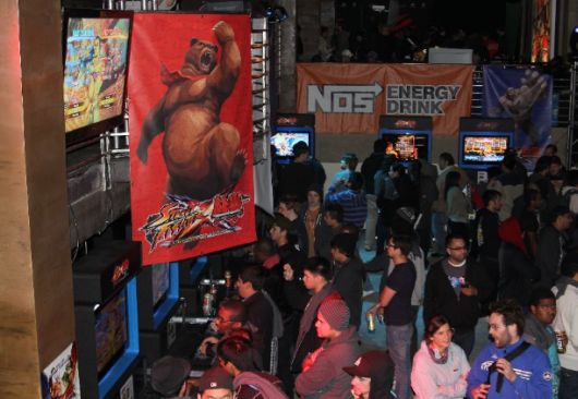Capcom hosts a Street Fighter X Tekken launch party in Los Angeles, Game Crazy