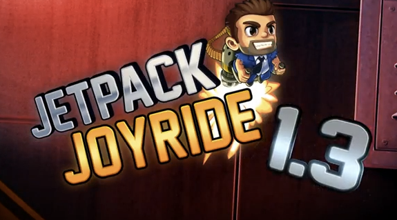 Jetpack Joyride&#8217;s 1.3 update lands Thursday, Game Crazy