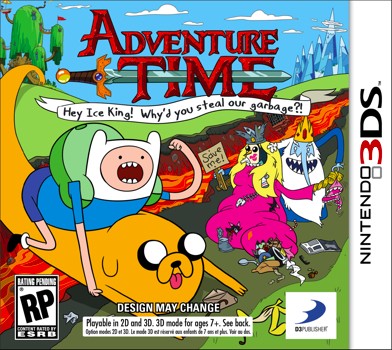Fall 2012 is Adventure Time on 3DS and DS, Game Crazy