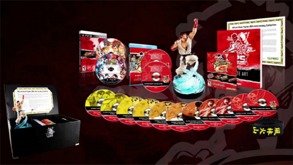 Street Fighter 25th Anniversary Box Set Is Insane, Game Crazy
