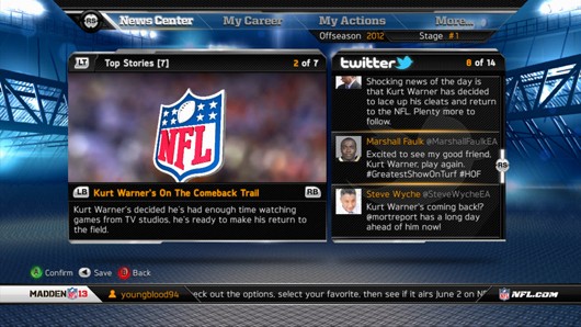 Madden 13 aims to be the &#8216;first true sports RPG&#8217;, Game Crazy