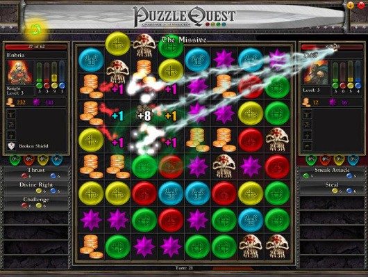 Puzzle Quest: a role-playing gem, Game Crazy