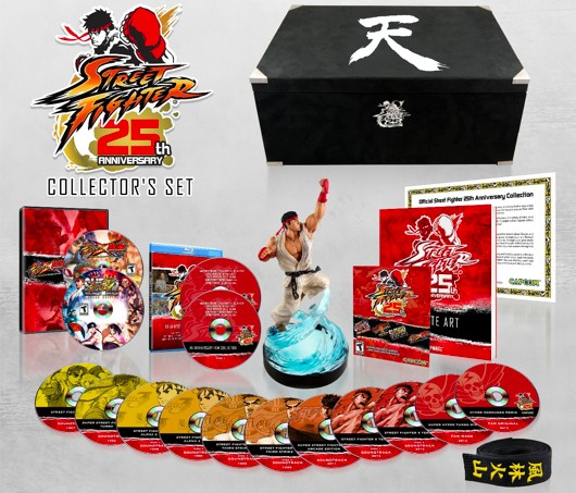 PS3 Street Fighter Anniversary Collector&#8217;s Set throws in even more games, Game Crazy