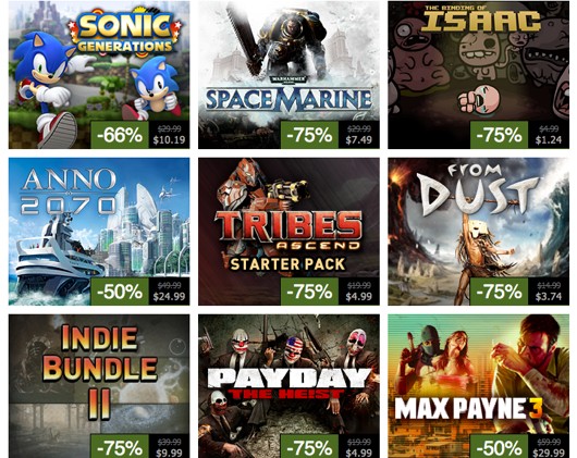Steam Summer Sale includes cheap Max Payne 3, Space Marine, more, Game Crazy