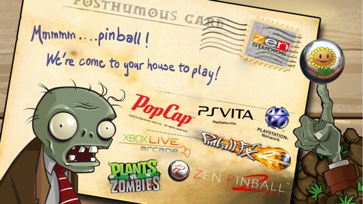Zen Studios&#8217; Plants vs. Zombies pinball table lets in sunshine next week, Game Crazy