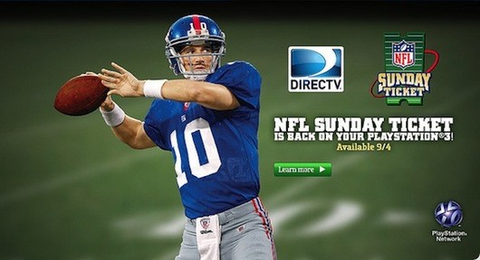 DirecTV NFL Sunday Ticket kicks off another season on PS3, Game Crazy