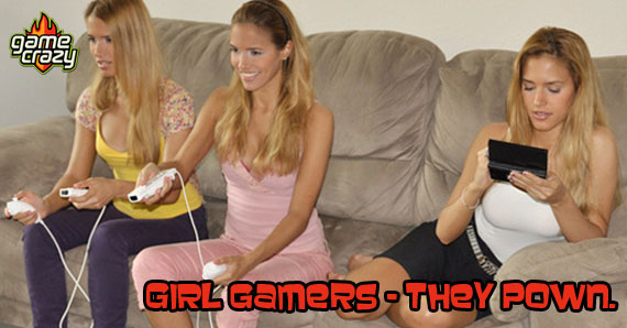 Time To Show Girl Gamers Some R-E-S-P-E-C-T, Game Crazy