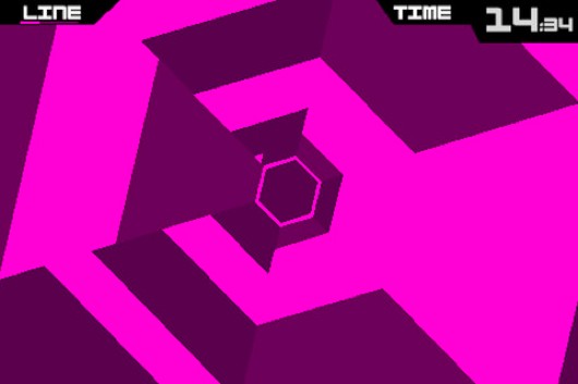 Portabliss: Super Hexagon (iOS), Game Crazy