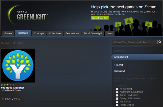 Non-gaming software category added to Steam Greenlight, Game Crazy