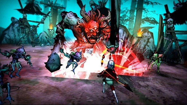 First Akaneiro: Demon Hunters shots put the color back in Little Red, Game Crazy