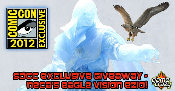 Assassins Creed Giveaway- Win a 2012 SDCC Exclusive Ezio Auditore Action Figure!, Game Crazy