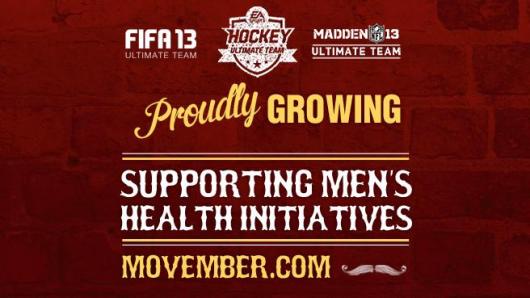 EA Sports donates $500,000 of in-game ads to Movember initiative, Game Crazy