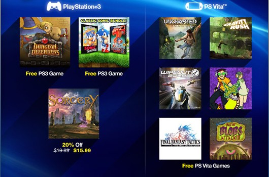 PlayStation Plus deals: Dungeon Defenders, Sonic 1 and 2 for free, Sega discounts, Game Crazy