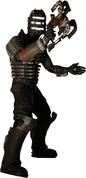 Dead Space Giveaway &#8211; Necromorph Slasher and Light-Up Isaac Clarke Action Figures!, Game Crazy