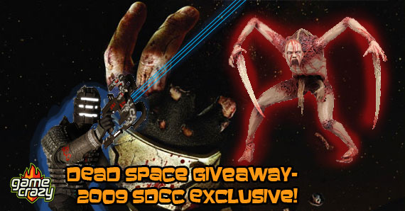 Dead Space Giveaway &#8211; Necromorph Slasher and Light-Up Isaac Clarke Action Figures!, Game Crazy