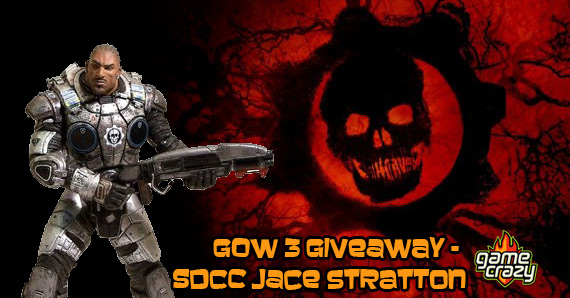 Gears of War 3 Giveaway &#8211; SDCC Exclusive Jace Stratton Action Figure, Game Crazy
