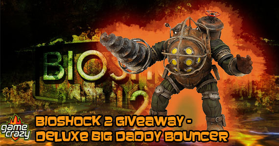 Bioshock 2 Giveaway – Deluxe Big Daddy Bouncer Action Figure