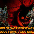 Gears of War Giveaway &#8211; Marcus Fenix and COG Soldier Action Figures, Game Crazy