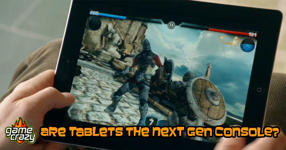 tablet console feature