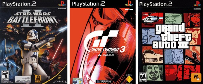 If these were the only three games ever released for the Playstation 2 it would still be the highest selling home console in history.