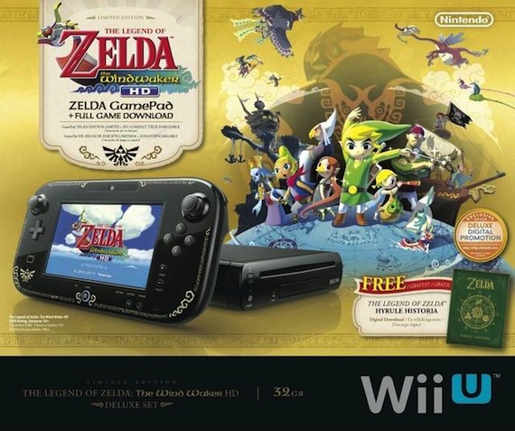 Wii U Price Drop &#8211; Just in Time for Legend of Zelda Wind Waker HD, Game Crazy